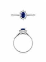 Anneau Salvatore Arzani Femme in Or Zaffiro 1E137